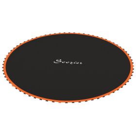 Trampoline Replacement Mat, Fits 12 Trampoline w/ 72 V-Hooks & 5.5" Springs (Spring & Frame not Included), Orange