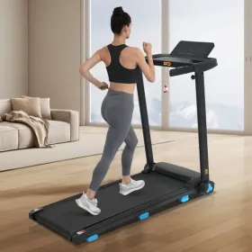 Treadmill With Incline, 3.0HP Quiet Foldable Treadmills For Home, 10.0MPH 300 LBS Weight Capacity Home Exercise Equipment Treadmills With Heart R