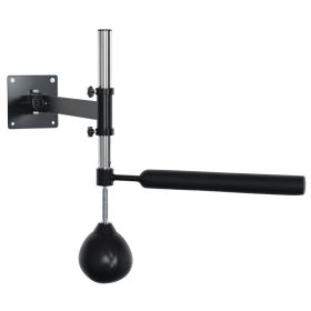 Lightweight Fast-Reflexes Speed Bag Boxing Punching Bag Wall Mount Height Adjustable, MMA, Martial Arts, and Boxing Equipment for Training at Home, He