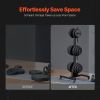 Weight Plate Rack, Vertical Weight Plate Tree for 2-Inch Weight Plates, Standard Weight Plate Tree with Wheels