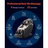 Dual-Core 4D+3D Full Body Massage Chair, with Extended SL Track, Deep Yoga Stretch, Electric Extendable Footrest, TFT, AI Voice Control, Heat, Airbags