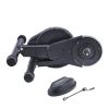 Bike Trainer, 1-13 Level, 26-29 in & 700C Wheels, Smart Bicycle Stationary Stand for Indoor Exercise Riding with Front Wheel Riser Block
