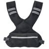 Adjustable Weighted Vest, 11-20lb Weight Vest with 6 Ironsand Weights and Reflective Stripe, Body Weight Vest Exercise Set for Men Women