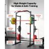 Power Cage Power Rack, Multifunctional Barbell Squat Rack with Adjustable Height