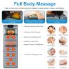 Vibration Massage Mat (Full Body) + Neck Kneading Massager - 20 Nodes, 3 Massage Modes/Speeds, 9 Vibration Settings, 3-Level Lumbar Heat