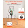 Yoga Stand Frame, 9.6 ft Length Swing Stand, Max 551.2 lbs Load Triangular Structure Aerial Rig, Aerial Silk Stands for Yoga Enthusiasts