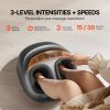 Foot Massager Machine with Heat, Deep-Kneading, Compression, and Shiatsu for Plantar Fasciitis, Neuropathy, Gifts for Men
