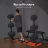 Weight Plate Rack, Vertical Weight Plate Tree for 2-Inch Weight Plates, Standard Weight Plate Tree with Wheels