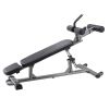 Sit Up Bench, Decline Ab Bench with Reverse Crunch Handle, with 4 Adjustable Height Settings, Heavy Duty Steel, 1000 Lbs Capacity