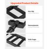 Multi-Grip Barbell, 2-inch 3 Positions Swiss Bar, 550 LBS Capacity Heavy Duty Swiss Barbell Training Equipment, with 2 Collars and Knurled Grips