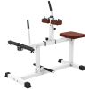 Adjustable Steel Seated Calf Raise Exercise Strength Training Gym Equipment, Brown