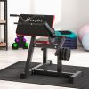 2-In-1 Bicep Preacher Curl Bench Bicep Curl Machine with Adjustable Seat and Elbow Cushion, for Home Gym Workout