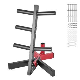 Weight Plate Rack, L Frame Weight Plate Tree for 2-Inch Weight Plates, Standard Weight Plate Tree, 500 lbs Load Capacity Weight Storage Holder