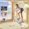 Stair Stepper for Home-Upgrade Vertical Climber Workout Machine for Full-Body Exercise Climber Fitness Equipment with Stable Frame Adjustable Handleba