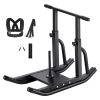 Weight Sled, Steel Power Sled, Fitness Training Sleds for Athletic Exercise Speed Improvement, Workout Equipment with Adjustable Height Handle