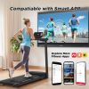 Folding Treadmill with Handles (Small Home Model) - 300lb Weight Capacity & 2.5HP Quiet Motor