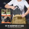 Cast Iron Ruck Weights, 10LB Pair Ruck Plate, Weighted Weights for Rucking, Adjustable Ruck Plate with Straps, for Rucking, Swings, Squat