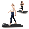 3 in 1 Under Desk Treadmill with Incline,Foldable Treadmills for Home, Walking Pad with Handle Bar for Walking and Jogging