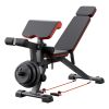 Weight Bench, 800lbs Adjustable Weight Bench Press for Full Body Workout, Exercise Sit up Bench for Home Gym Strength Training