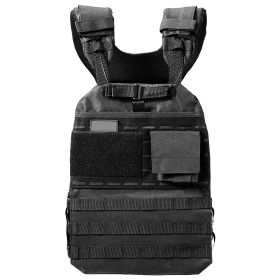 Weighted Vest, Body Weight Vest with Shoulder Pad, and Reflective Stripe, Exercise Set for Men Women, Workout Equipment for Strength Training, Running