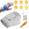 Cordless Hand Massager with 14 Airbags, 3 Massage Modes 5 Intensity Levels 3 Heat Levels for Arthritis Carpal Tunnel Relief