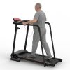 Walking Treadmills for Seniors, 2.5HP Portable Foldable Treadmill for Home with Extended Enclosed Handrails, Dual Shock Absorption, 300 lbs Capacity