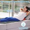 Vibration Massage Mat (Full Body) + Neck Kneading Massager - 20 Nodes, 3 Massage Modes/Speeds, 9 Vibration Settings, 3-Level Lumbar Heat