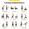 Kettlebell, Strength Training Kettlebells Weight for Women, Vinyl Coated Kettle Bell for Home Gym Workout Weight Lifting Equipment