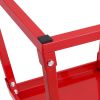 Plyometric Jump Box, 18 Inch Plyo Box, Steel Plyometric Platform and Jumping Agility Box, Anti-Slip Fitness Exercise Step Up Box for Home Gym Training