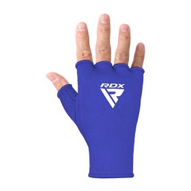 RDX HI Inner Gloves Hand Wraps (Color: BLUE/WHITE, size: XL)