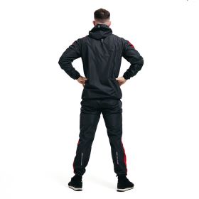 RDX H1 Weight Loss Sauna Suit (Color: Red, size: 3XL)