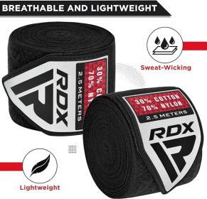 HAND WRAPS 2.5 METER PINK (Color: Black, size: 2.5 METER)