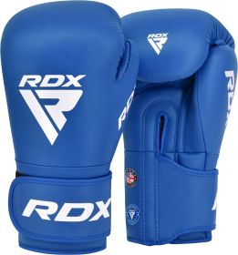RDX Amateur Competition Boxing Gloves AS1 (Color: Blue, size: 12oz)