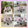 Home Use Silent Side-to-Side Swing Stepper with Resistance Bands & Digital Counter, Multi-Functional Leg & Waist Slimming Fitness Equipment