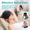 360�� Massage Migraine Relief Hat Stress Relief Eye Mask Gel Hot Cold Therapy Headache Pain Relief Cap  Ice Head Wrap for Headache and Puffy Eyes