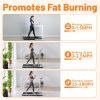Compact Armless Treadmill, Quiet Under Desk Walking Pad, 200 Lbs Capacity 3 in 1 Portable Walking Treadmill