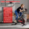Exercise Bike Indoor Stationary Bike Cycling Bicycle for Home Gym 300 lbs Weight Capacity Adjustable Seat/Handlebar for Cardio Workout Office, Red
