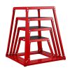 Plyometric Jump Boxes, 12/18/24/30 Inch Plyo Box, Platform and Jumping Agility Box, Anti-Slip Fitness Exercise Step Up Box Set for Home Gym Training