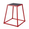 Plyometric Jump Boxes, 12/18/24/30 Inch Plyo Box, Platform and Jumping Agility Box, Anti-Slip Fitness Exercise Step Up Box Set for Home Gym Training