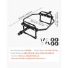 Trap Bar Hex Bar, 2-Inch Hex Barbell, 500 LBS Capacity Shrug Bars, Weightlifting and Strength Training Equipment, Home Gym for Squats, Deadlifts