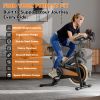 Exercise Bike Indoor Stationary Bike Cycling Bicycle for Home Gym 300 lbs Weight Capacity Adjustable Seat/Handlebar for Cardio Workout Office, Red