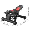 Stair Stepper, Mini Stepper for Exercise at Home, Hydraulic Fitness Twist Stepper with Resistance Bands, Full Body Workout Cardio Equipment