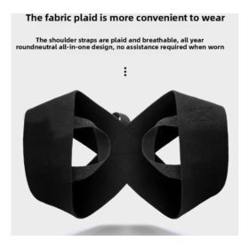 Fitness Heavy Shoulder Straps, Adjustable Fitness Posture Corrector Training Straps, Back Straightener Posture Corrector For Men Weight Training, Pres (Option: XXL)