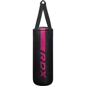 RDX F6 2FT KARA Kids Punch Bag & 6oz Gloves (Color: Pink, size: 2FT)