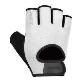 Gym Weight Lifting Gloves T1 (Color: White, size: L)