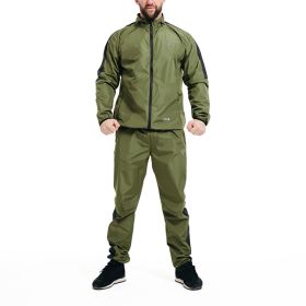 Copy of RDX C1 Weight Loss Sauna Suit (Color: ARMY GREEN, size: XL)