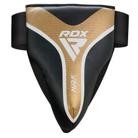 RDX GROIN GUARD AURA PLUS T-17 (Color: BLACK GOLDEN, size: M)