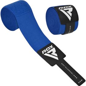 RDX IBA Boxing Hand Wraps Blue (Color: Blue, size: 2.5 METER)