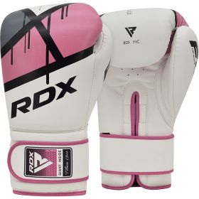 RDX F7 Ego Pink Boxing Gloves for Women (Color: Pink, size: 8OZ)