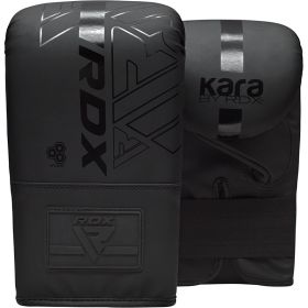 RDX F6 KARA Bag Gloves 4oz Black (Color: Black, size: Standard Size)